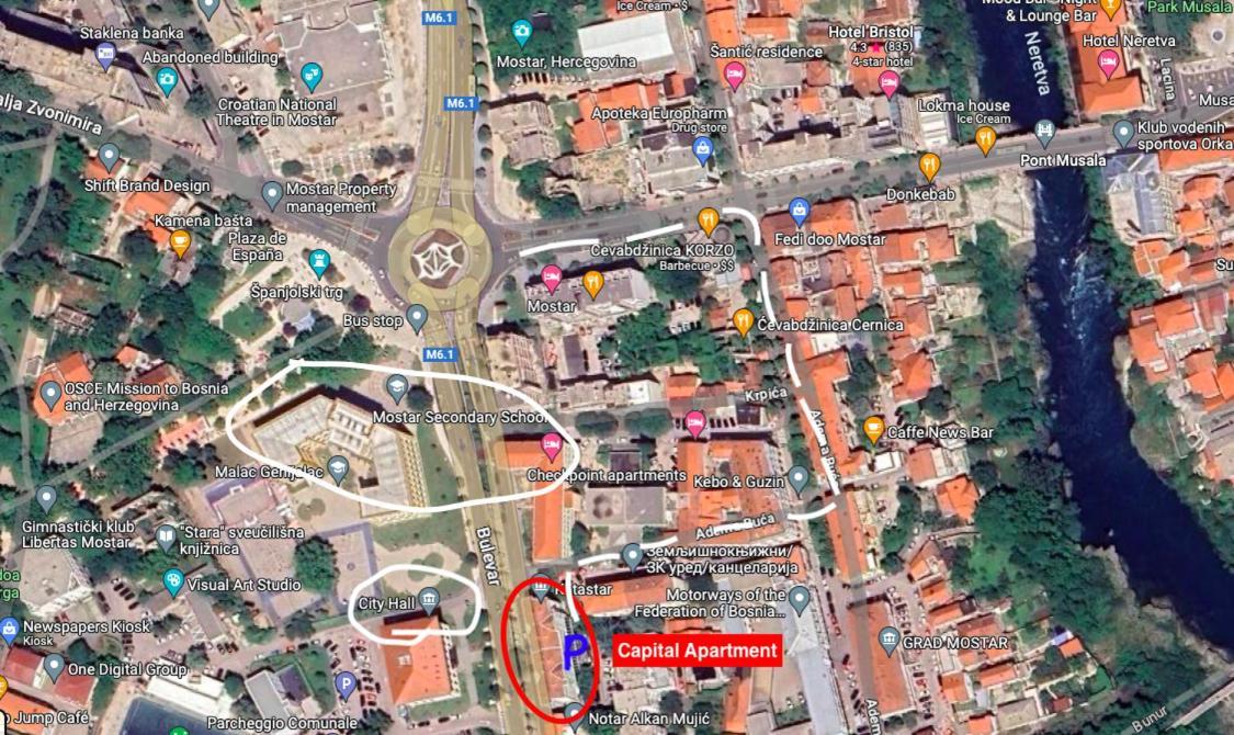 Capital Apartments - City Centre Mostar Extérieur photo